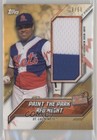 2017 Topps Pro Debut Promo Night Uniforms Gold Relics /50 St Lucie Mets #PNR-PRN
