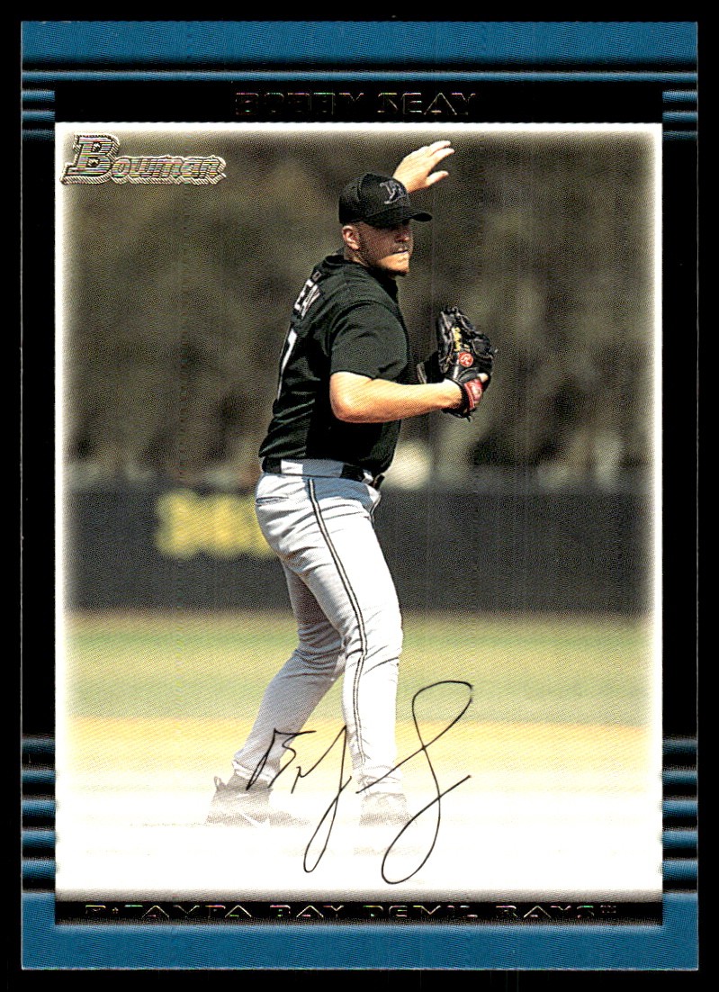 Bobby Seay 2002 Bowman #313 Devil Rays MLB READ FREE SHIPPING AutographDen