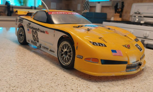KYOSHO  PURETEN GP ALPHA  1/10 RC CHEVY CORVETTE C5-R 4WD TOURING W/RADIO RTR