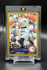 TOM BRADY 2011 Topps #204 Record Breaker Gold /2011 Perfectly Centered