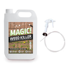 Magic Weed Killer 5 Litres - Glyphosate-Free, Fast-Acting Formula, Safe for Pets 5.86 per litre