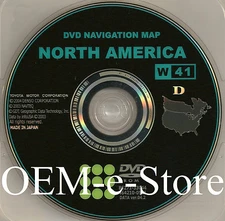 2005 2006 2007 2008 Lexus SC430 Coupe Convertible Navigation DVD U.S CAN Map W41