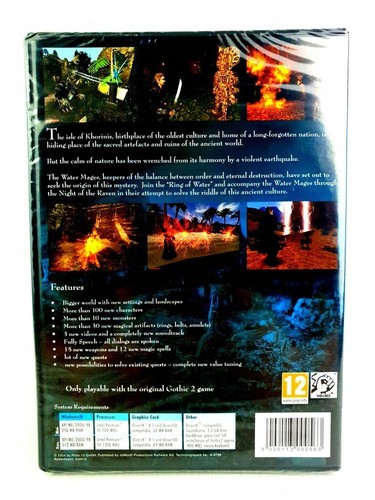 BRAND NEW SEALED GOTHIC 2 II NIGHT OF THE RAVEN PC ENG - Picture 3 of 6