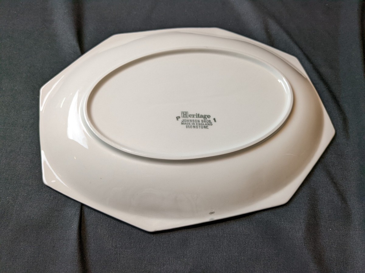 Johnson Brothers Heritage White Platter England Ironstone