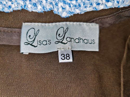 VINTAGE LISAS LANDHAUS TYROL OKTOBERFEST DIRNDL PLAID WOMEN'S DRESS:US10/EU38 - Picture 6 of 7