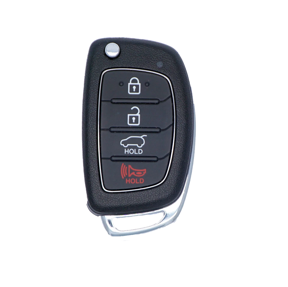 OEM 13 14 15 16 HYUNDAI SANTA FE + XL LLAVE ABATIBLE MANDO A DISTANCIA SIN LLAVE TQ8-RKE-3F04 Foto 2 de 4