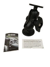 NEW RAM-101MU-B Double Ball Mount With Metal Knob - C Size Short