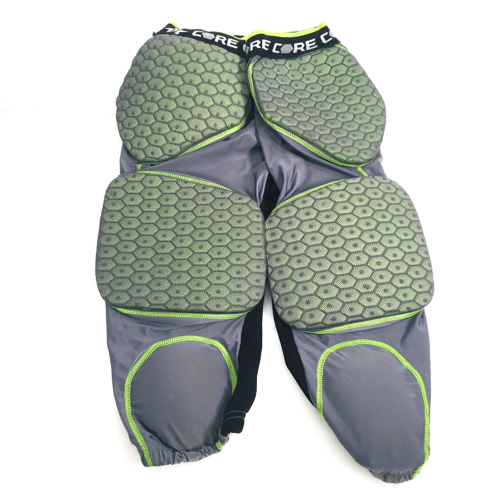 ALLESON ATHLETIC FOOTBALL Hex 7 Pad Football pants MENS SZ Large Grey