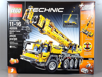 New Sealed Lego Technic 42009 Mobile Crane MK II Container Stacker Truck Retired