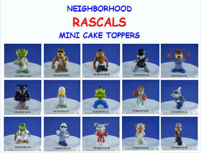 RASCALS HOPPIN HYDRO 1:32 SCALE 1.75'' NEW MINI NEIGHBORHOOD ANIMAL ACTION FIGURE