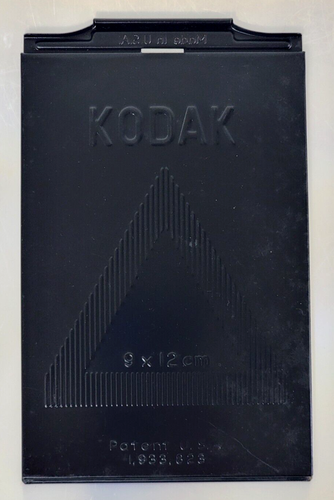 Kodak 9x12cm Metal Cut Film or Glass Plate Holder (Good Cosmetic Condition)