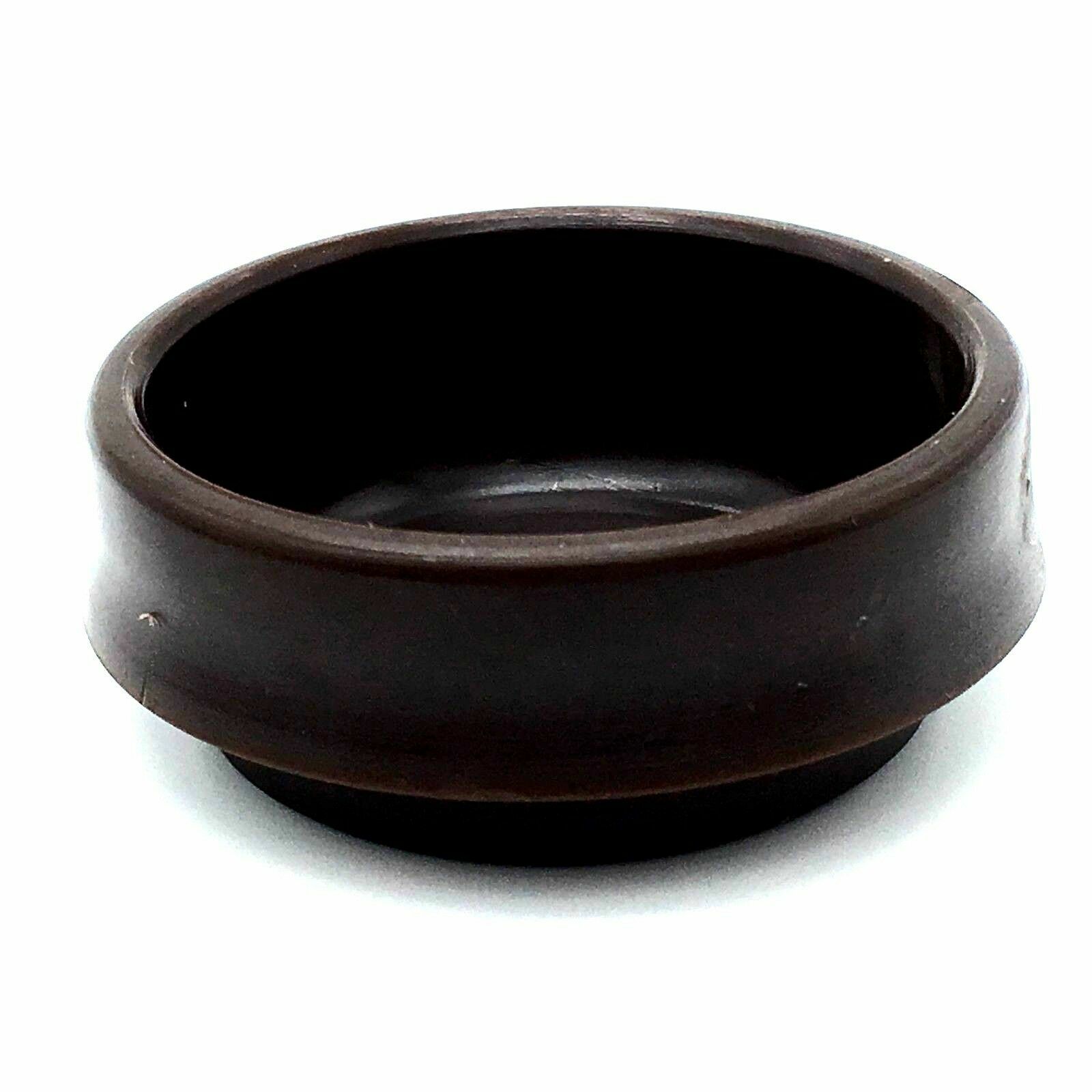 CASTOR CUPS 50mm brown strong caster floor protectors / carpet glides