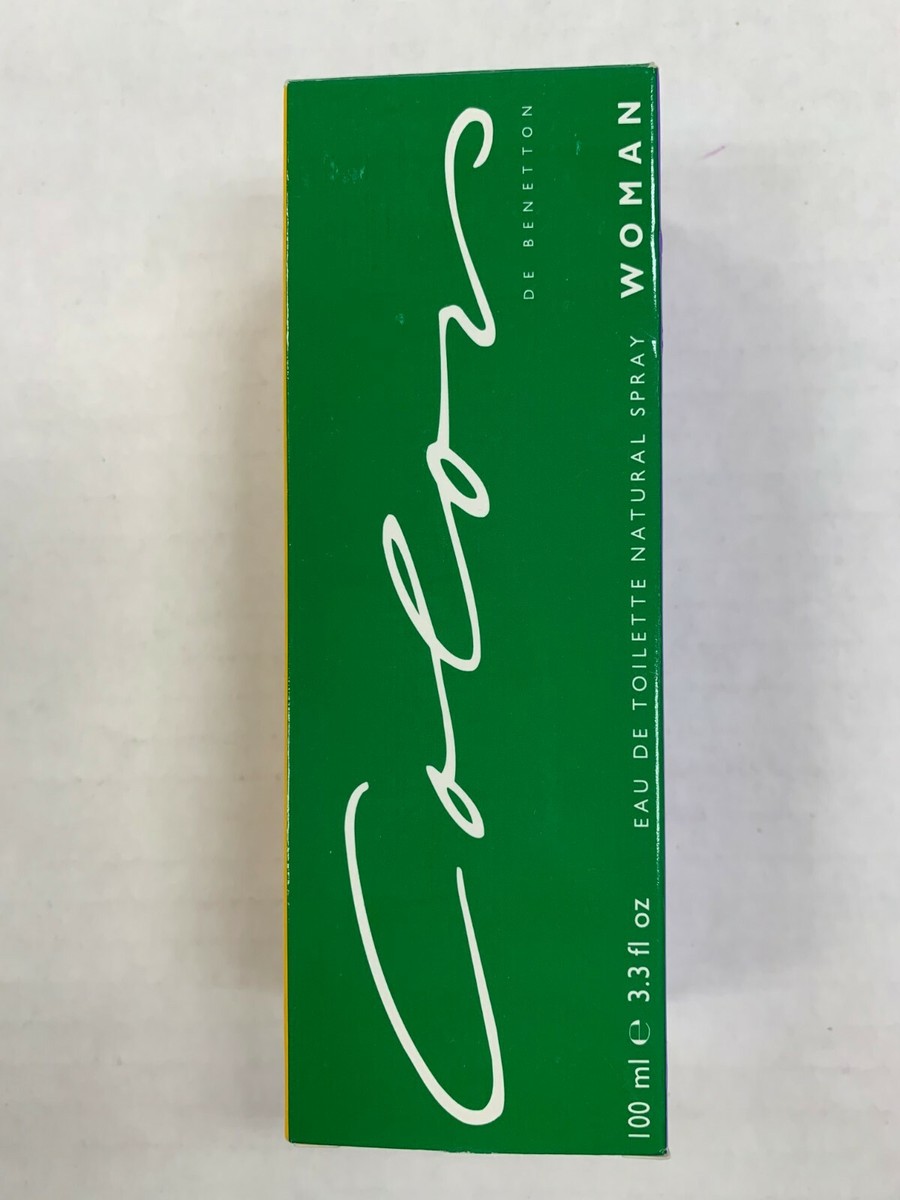 COLORS by United Colors of Benetton Women 3.3 oz EDT Spray new in