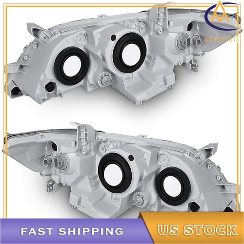 Faros delanteros negros izquierdo y derecho para Toyota Camry LE CE XLE 2007 2008 2009 - Imagen 8 de 10