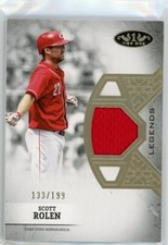 2024 TOPPS TIER ONE - SCOTT ROLEN (HOF) LEGENDS RELIC 133/199  #T1LR-SR