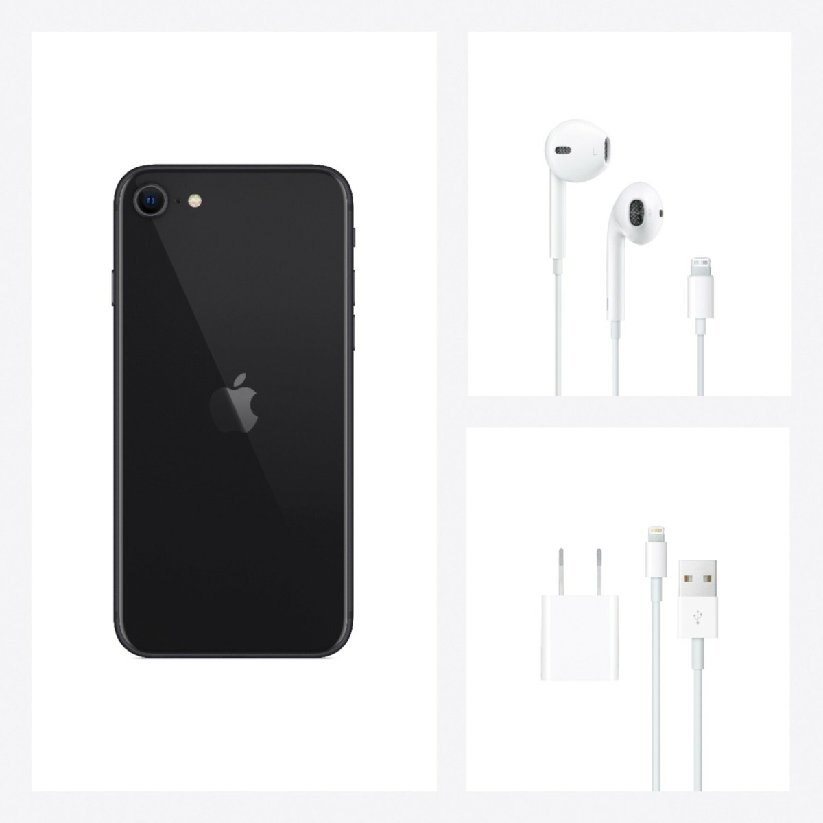 Apple iPhone SE 2nd Gen. - 64GB - Black (Unlocked) A2275