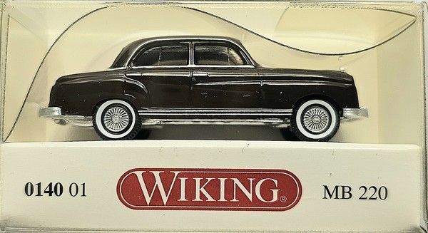 Wiking Mb 220 Modellauto 1:87 Mercedes-Benz SammlerstüCk Detailgetreu Neu & Ovp-image