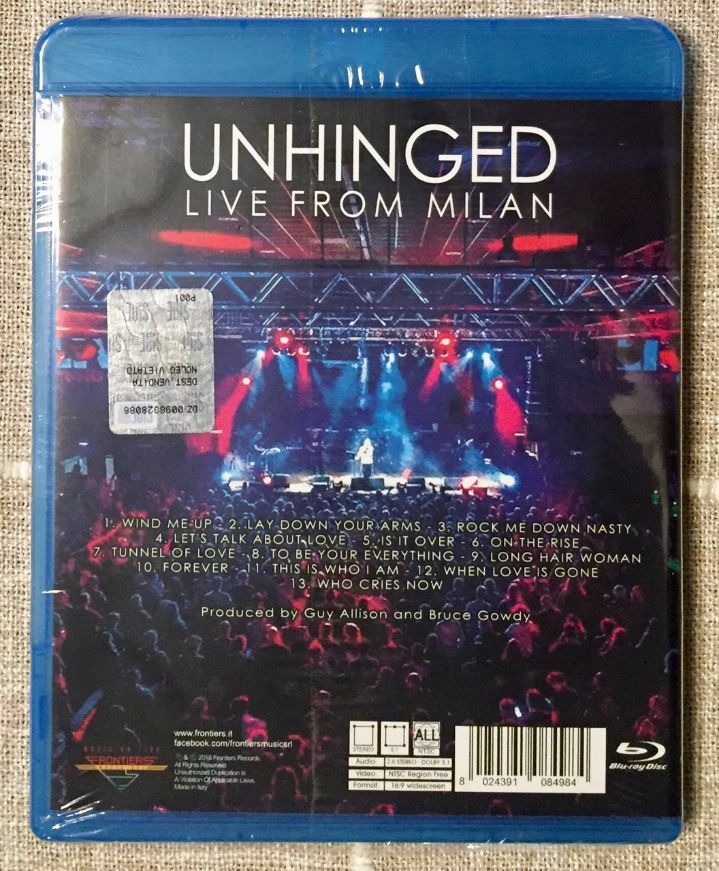 (CD)UNHINGED-LIVE IN MILAN／UNRULY CHILD Unruly Child – Unhinged Live From Milan – 2 x Vinyl (LP