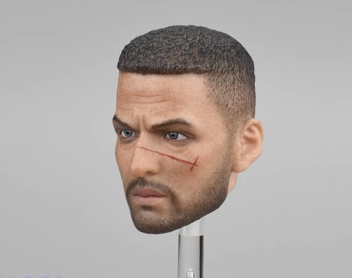 1/6 male head sculpt soldier L for 12" figure hot toys Worldbox Phicen DAM ❶USA❶ - Picture 3 of 3