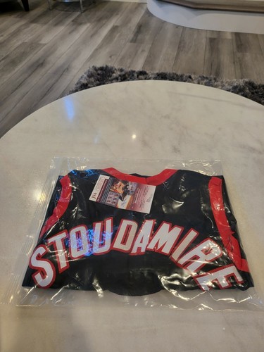 Damon Stoudamire Autographed/Signed Jersey JSA COA Portland Trailblazers - Picture 7 of 8