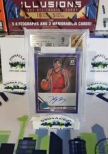 2019 Panini Donruss Optic Rated Rookie Signatures Purple Kevin Porter Jr Auto RC