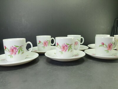 Schönes Vintage Winterling Porzellan Germany Express Kaffeeservice Paeonia