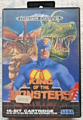 King of the Monsters  Sega Mega Drive mit Verpackung und Anleitung