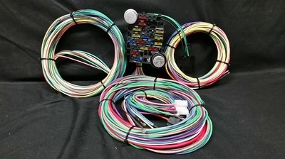 EZ Wiring Harness 21 circuit Hot Rod wiring harness - Imagen 1 de 4