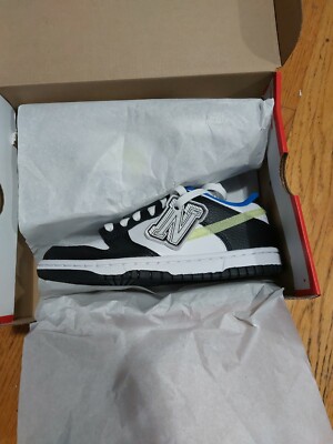 Dunk Low GS  White Lemon  Twist-black Size 3.5 Y  DQ0977100
