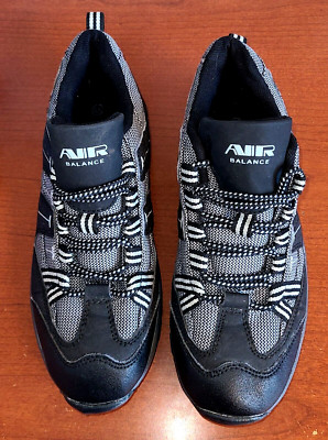 Air Balance Sz. 8.5 Men's Shoes Sneaker Athletic Black Lace-Up Sneakers.