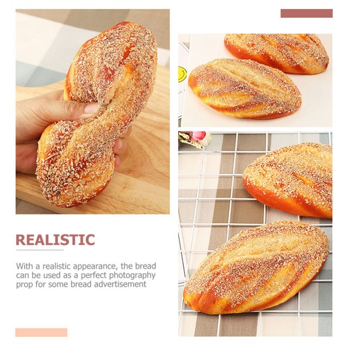 Fake Faux Prop Fake Food Model Bread Model Display Photo Shop - Photo 11/12