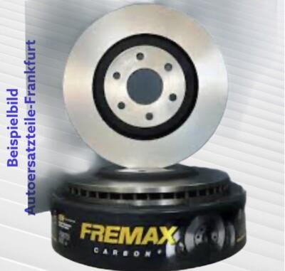 2 Stück FREMAX BD-2044 Bremsscheiben HINTEN für NISSAN MAXIMA III 3 J30) 3.0 i
