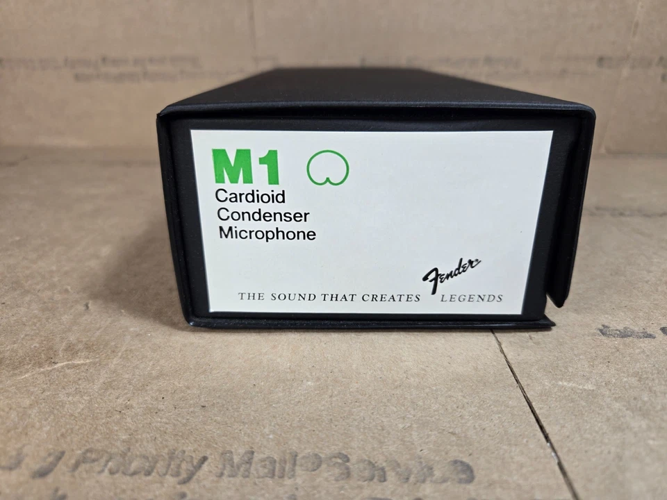 Micrófono condensador cardioide Fender M1 de colección - muy raro - años 80 hecho en Japón Foto 4 de 4