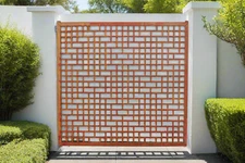 Early 20th Century Painted Chinese Gate