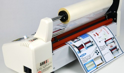 new 220v SKT460 Laminator Four Rollers Hot Roll Laminating Machine Brand E - Picture 3 of 5
