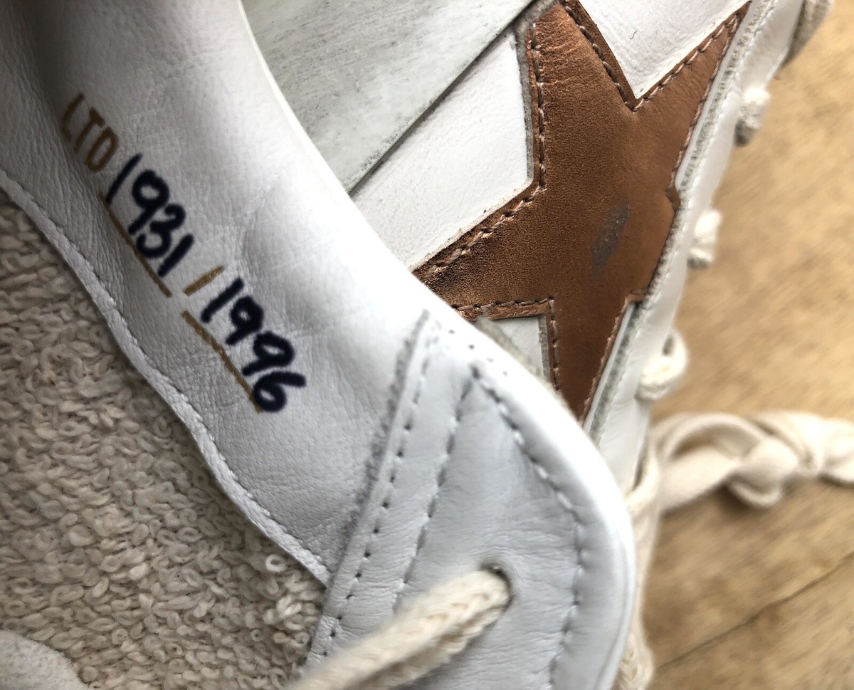 GOLDEN GOOSE SUPER-STAR GGBD LTD EDT SNEAKERS 40EU, ROSE