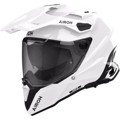 Airoh Adventure Helm Commander 2 Color - Weiß Gloss