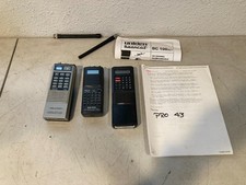 Lot of 3 Radio Shack Realistic PRO-43 & PRO-38 Uniden Bearcat BC100XLT Scanners