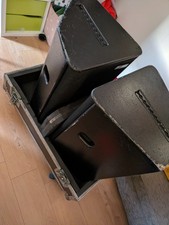 Nexo PS15 pair in flightcase with controller
