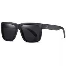 Spy Cyrus Men's HD Polarized Sunglasses Matte Black Happy Lens Shades Brand