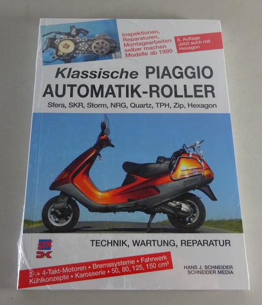 Reparaturanleitung Piaggio Sfera Skr Storm Nrg Quartz Zip Tph Ab 1990-image