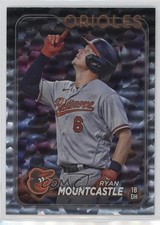 2024 Topps Series 1 Silver Crackle Foil Ryan Mountcastle #34 b4d