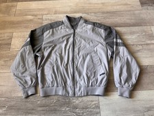 Vintage Members Only Men's Reversible Bomber Jacket Gray - XL Cafe Racer