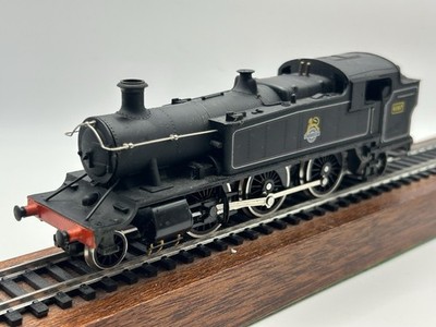 OO Airfix GWR 5101 Class 2-6-2 Large Prairie Steam Locomotive BR Black - TESTED