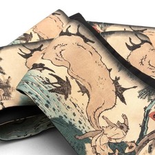 Ready to Ship Hanhaba Obi (Half-Width Kimono Belt) sFU00258b