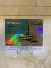 Topps Disneyland 70 Mark Twain Riverboat Hologram Non-Sport Card #T54-9