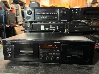 Vintage Yamaha Natural Sound Stereo Double Cassette Deck KX-W382