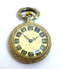 Mini orologio da tasca Mid-Century LUGRAN svizzero carica pendente