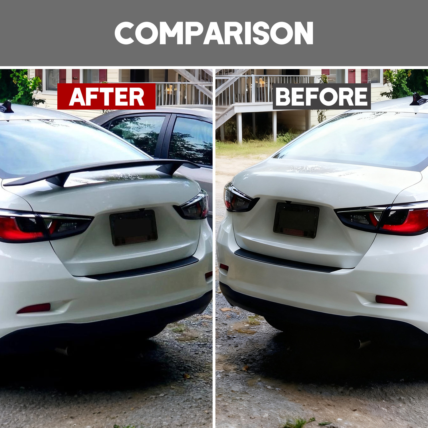 Matte Black 54" Rear Trunk Spoiler Lip Wing Racing For BMW i8 2014- 2019