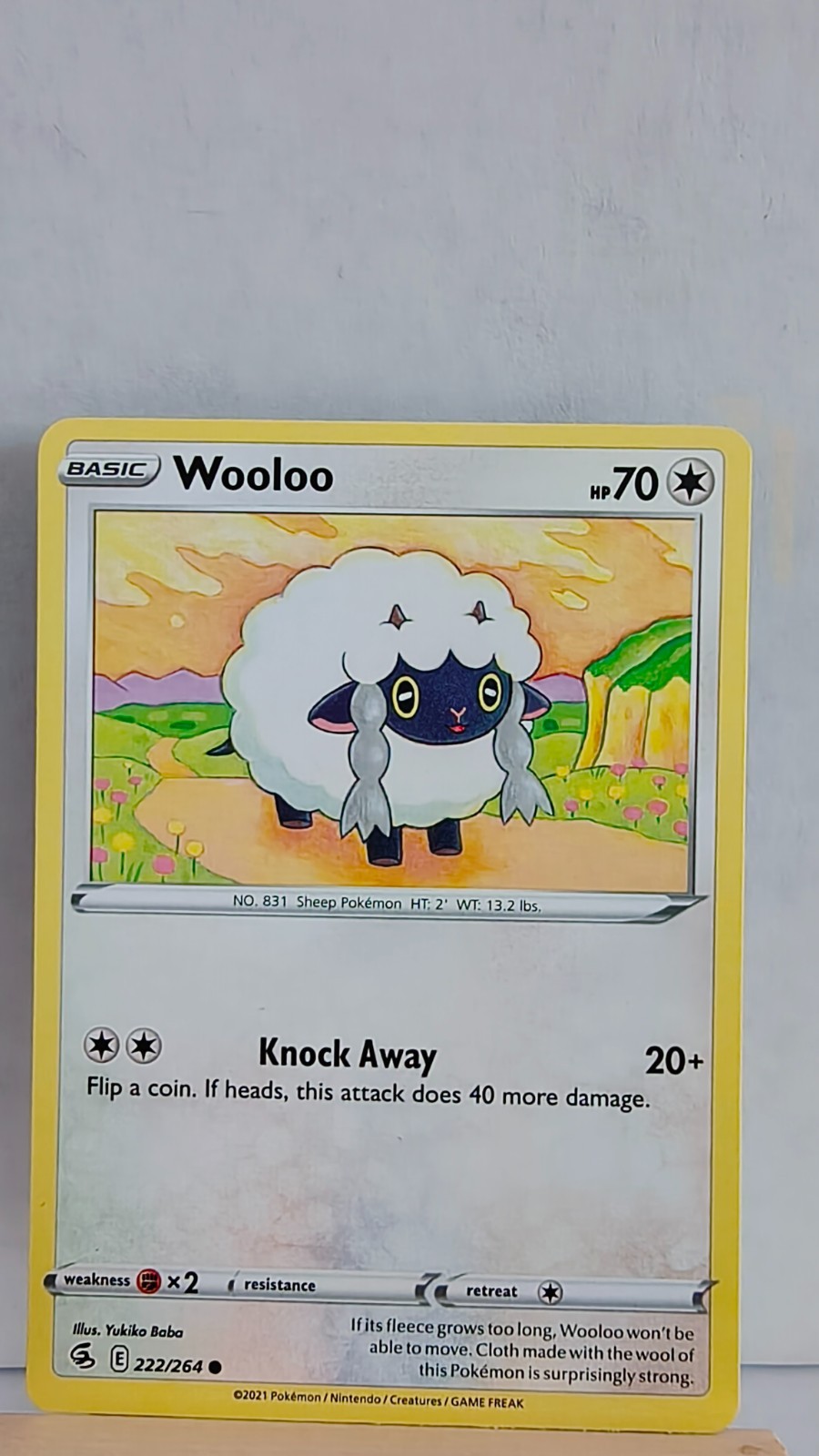 Wooloo [LP] - Pokemon TCG Fusion Strike 222/264 [Common]